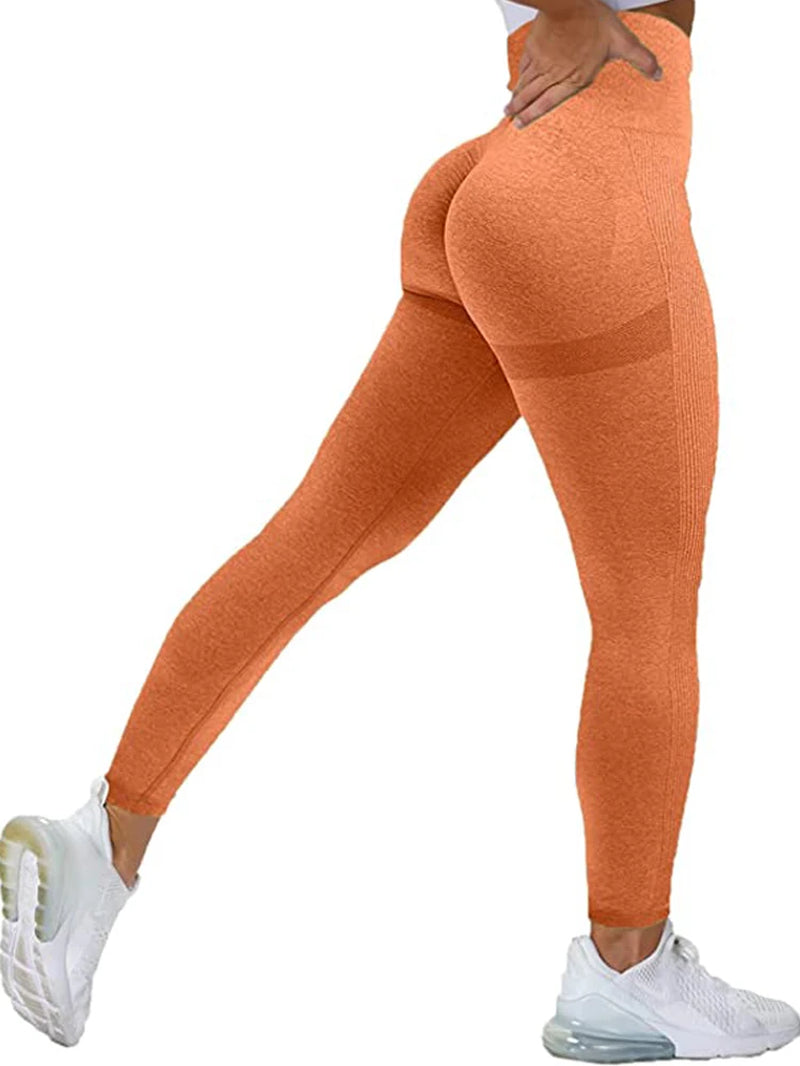 Women Seamless Workout Leggings High Waist Push up Leggings Ladies Sexy Gym Legging Fashion Black Sports Leggings